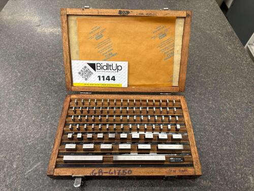 HDT Steel Gage Block Set, .050&ndash;4&rdquo;
