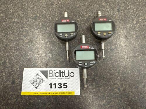 (3) SPI 21‑370‑2 IP65 Electronic Indicator, 0&ndash;0.5&rdquo;
