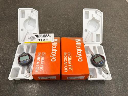(2) Mitutoyo 543-341B Digimatic Indicators