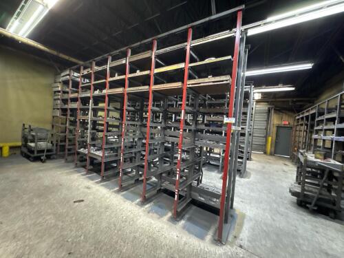 Steel Mold Casting Storage Shelves