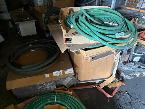 (5) Spools of Inductotherm Group Hose 1-1/4&rdquo; 250 PSI WP