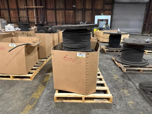 (7) Gaylord Boxes of Assorted Wire