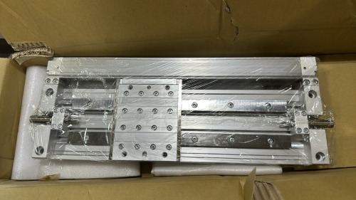 Lot (2) Smc Pneumatic Air Cylinders, Model: My2Ht25G-250L-Xb22