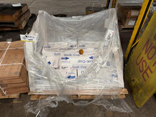 Pallet of Heraeus Electro-nite Quick-Cup