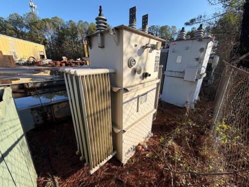 1000KVA; 12470V - 600V; 1-Phase Transformer