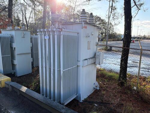 3000KVA; 12470V - 1250V; 1-Phase Transformer