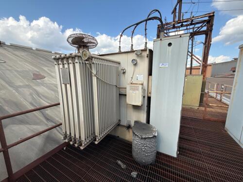 ABB Small Power 2500KVA; 12470v - 480V, 60Hz, 3 Phase Transformer 8307