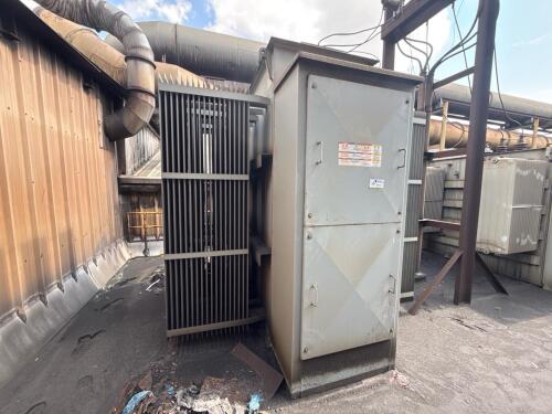 5500KVA; 12470v - 1150v, 3 Phase Niagara Transformer