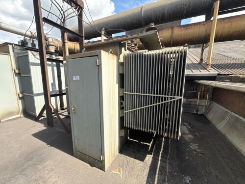 5500KVA; 12470v - 1150v, 3 Phase Sunbelt Transformer