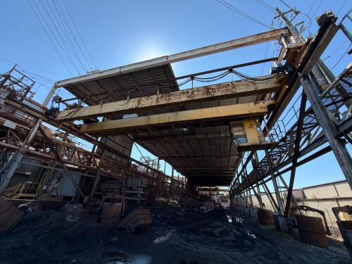 P&H 7 1/2-Ton Capacity Yard Crane, Double Girder