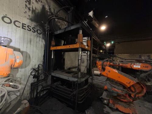50-Ton Griffin 4-Post Industrial Trim Press