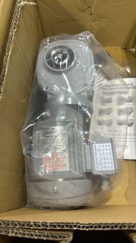 Gtr Mid Gearmotor, Hp: 1/8, Model: Fs30N450-Bbh4Ax
