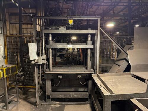 50-Ton Capacity Leading 4-Post Industrial Trim Press