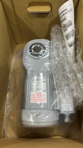 Gtr Mid Gearmotor, Hp: 1/4, Model: Fs30N060-Bmk4Ax