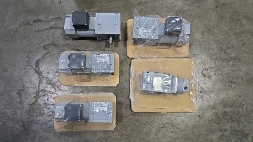 (5) Assorted GTR Induction Motors