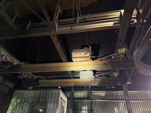 Middle Bridge Rail, Single Girder, 7 1/2-Ton Capacity, Foundry II