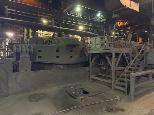 Holding Furnace, 80-Ton Capacity Channel Type