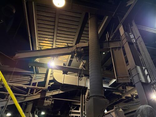 (2) Jib Cranes with (1) Hoist