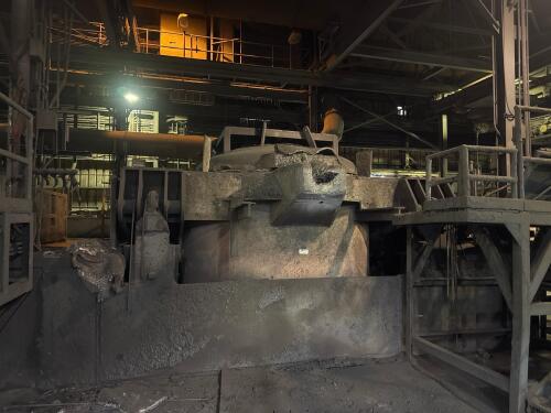 Holding Furnace, 80-Ton Capacity Channel Type
