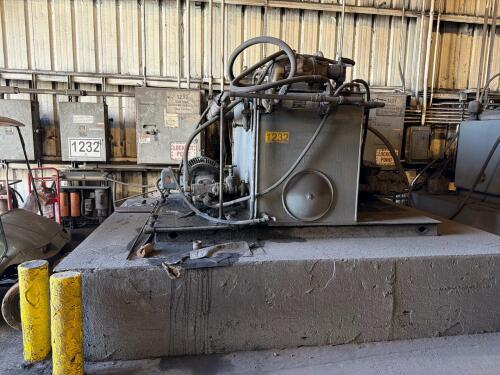 Holding Furnace Hydraulic Station