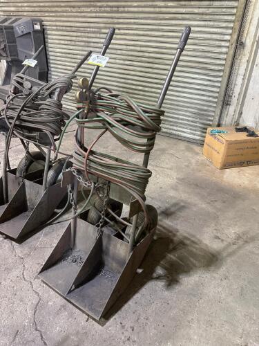 Heavy‑Duty Industrial Oxy‑Acetylene Torch Cart
