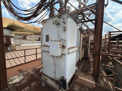 3000KVA; 12470V - 1250V; 1-Phase Transformer