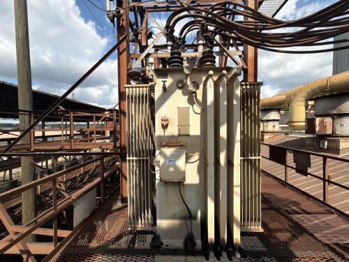 3125KVA; 12.5KV- 1250V; 1-Phase Transformer