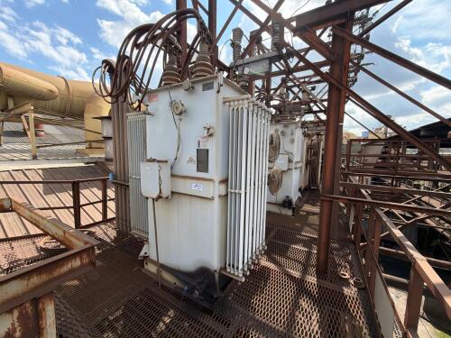 3000KVA; 12470V - 1250V; 1-Phase Transformer