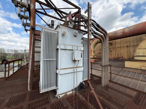 4400KVA; 12470v - 2750V; 1-Phase Transformer