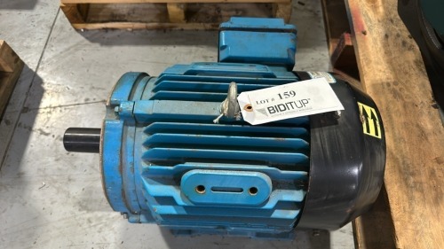 Brook Crompton Motor Hp: 7.5, Frame: 213TC, Rpm: 3520