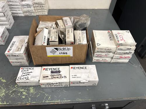 Keyence Assorted Sensor Cables & Brackets