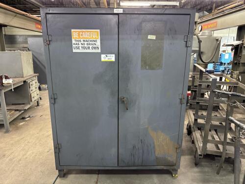 Heavy-Duty 2-Door Storage Cabinet