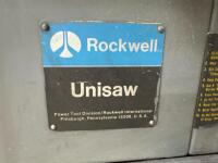 Rockwell Unisaw 34-466 Industrial Table Saw - 7