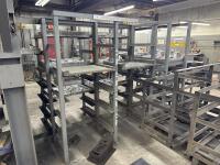 (4) Steel Mold Casting Storage Shelves - 4