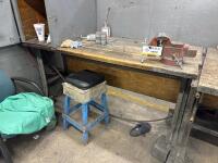 Wood Top Work Bench - 2