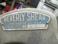 Beverly Shear No. B 1 Bench Shear - 3