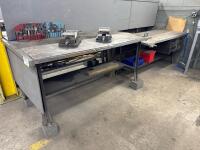 (2) Wood Top Work Benches
