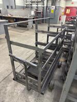 (4) Steel Mold Casting Storage/Transfer Carts - 4