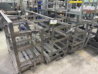 (4) Steel Mold Casting Storage/Transfer Carts - 5