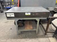 48"x 30" x 7" Granite Surface Plate with Stand