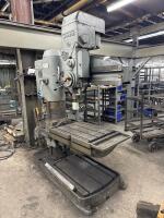 Fosdick 3&rsquo; Sensitive Radial Drill (12&rdquo; Column) with Rotating Table - 2