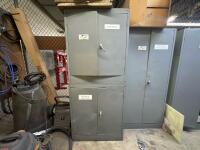 4-Door Industrial Storage Cabinets w/ Assorted Mechanical Hardware