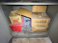 4-Door Industrial Storage Cabinets w/ Assorted Mechanical Hardware - 6