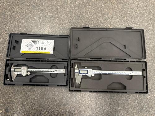 (2) Mitutoyo ABSOLUTE Digital Calipers