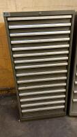 15 drawer metal tool cabinet