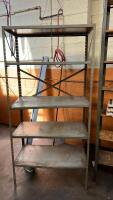 5 tier metal shelf