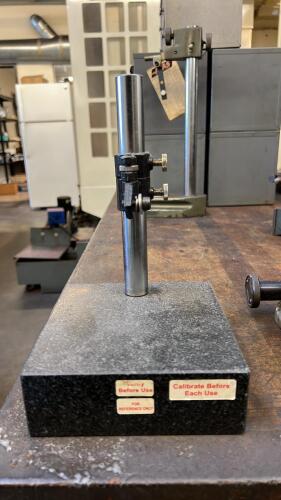 6 inch comparator gauge stand