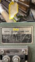 Enco metal cutting bandsaw