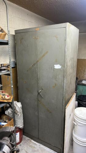Metal filing cabinet with sunnen honing stones