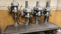 Delta 4 gang head drill press - 6
